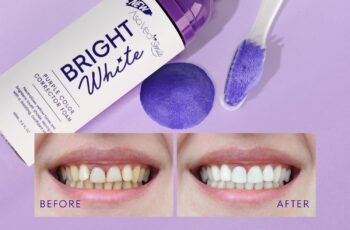 AsaVea Smile Purple Color Corrector Teeth Whitening Foam Review