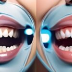 comparing regular and led teeth whitening